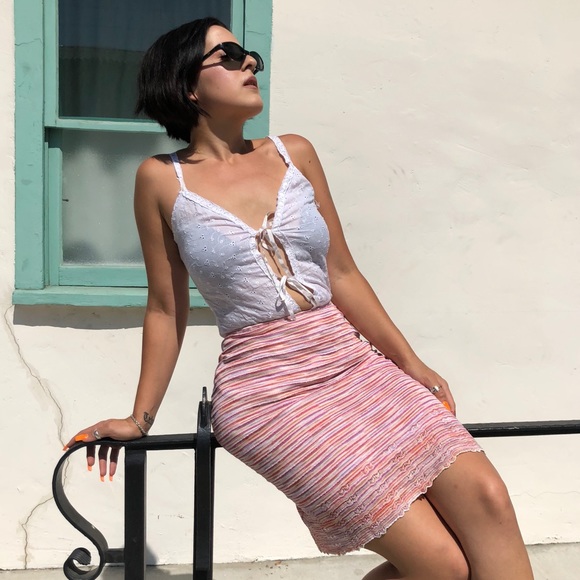 Missoni Dresses & Skirts - Missoni SZ L Striped Designer Skirt